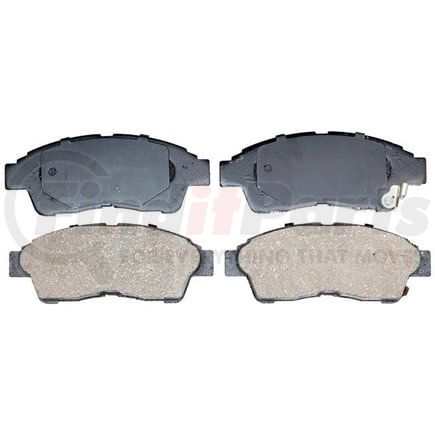SGD562C by RAYBESTOS - Brake Parts Inc Raybestos Service Grade Ceramic Disc Brake Pad Set