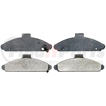 SGD566M by RAYBESTOS - Raybestos Service Grade Metallic Brake Pad Set