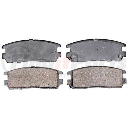 SGD580C by RAYBESTOS - Raybestos Service Grade Ceramic Brake Pad Set