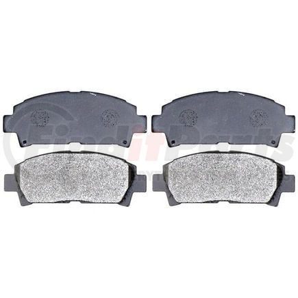 SGD582M by RAYBESTOS - Raybestos Service Grade Metallic Brake Pad Set