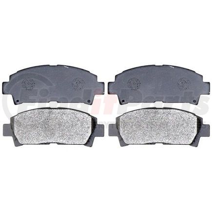 SGD582M by RAYBESTOS - Raybestos Service Grade Metallic Brake Pad Set
