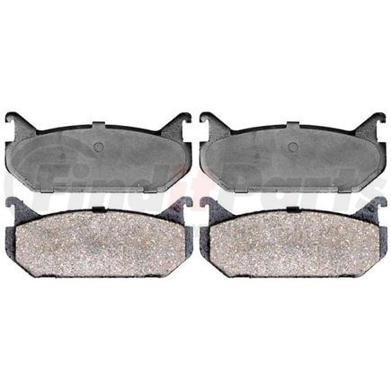 SGD584C by RAYBESTOS - Raybestos Service Grade Ceramic Brake Pad Set