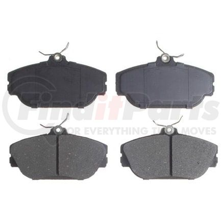 SGD601C by RAYBESTOS - Raybestos Service Grade Ceramic Brake Pad Set