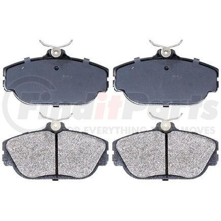 SGD601M by RAYBESTOS - Raybestos Service Grade Metallic Brake Pad Set