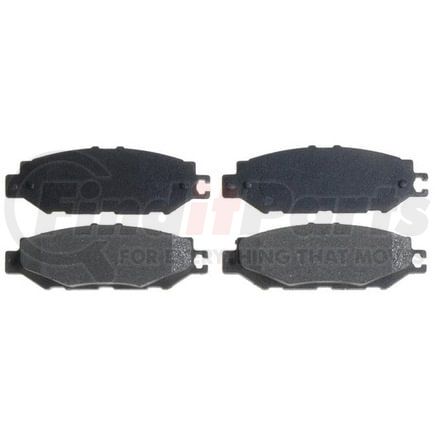 SGD613C by RAYBESTOS - Raybestos Service Grade Ceramic Brake Pad Set