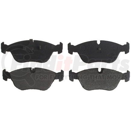 SGD618M by RAYBESTOS - Raybestos Service Grade Metallic Brake Pad Set