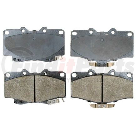 SGD611C by RAYBESTOS - Raybestos Service Grade Ceramic Brake Pad Set