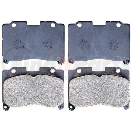 SGD629M by RAYBESTOS - Raybestos Service Grade Metallic Brake Pad Set