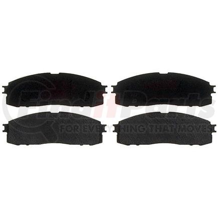 SGD622 by RAYBESTOS - Raybestos Service Grade Organic Brake Pad Set