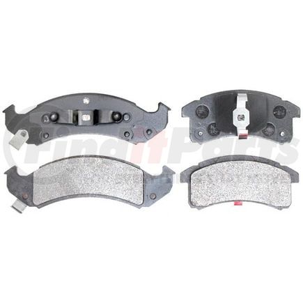 SGD623M by RAYBESTOS - Raybestos Service Grade Metallic Brake Pad Set