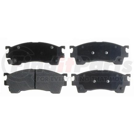 SGD637 by RAYBESTOS - Raybestos Service Grade Organic Brake Pad Set