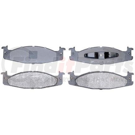 SGD632M by RAYBESTOS - Brake Parts Inc Raybestos Service Grade Metallic Disc Brake Pad Set