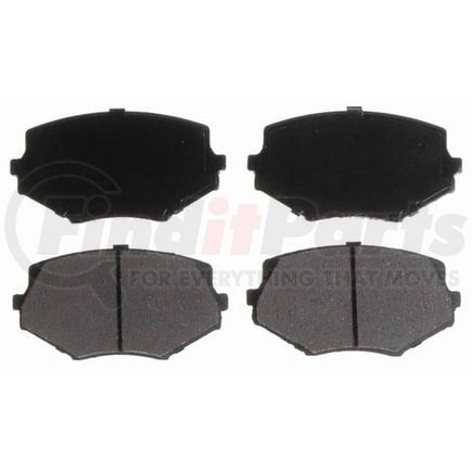 SGD635C by RAYBESTOS - Raybestos Service Grade Ceramic Brake Pad Set