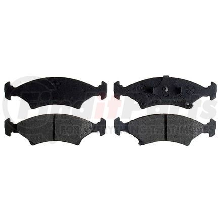 SGD649M by RAYBESTOS - Raybestos Service Grade Metallic Brake Pad Set