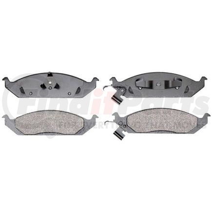 SGD650M by RAYBESTOS - Raybestos Service Grade Metallic Brake Pad Set