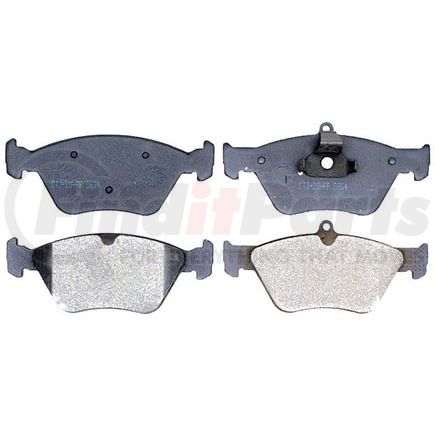 SGD644M by RAYBESTOS - Raybestos Service Grade Metallic Brake Pad Set