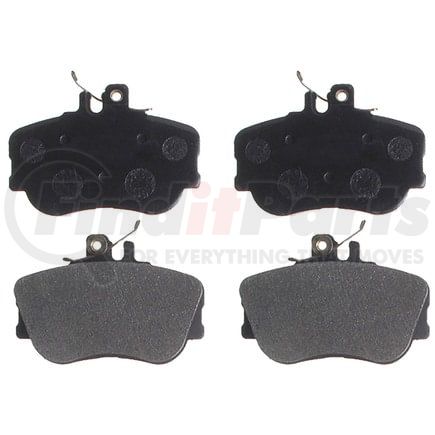 SGD645M by RAYBESTOS - Raybestos Service Grade Metallic Brake Pad Set