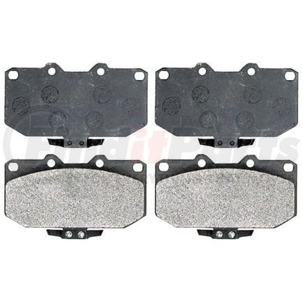 SGD647M by RAYBESTOS - Raybestos Service Grade Metallic Brake Pad Set