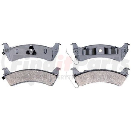 SGD666C by RAYBESTOS - Raybestos Service Grade Ceramic Brake Pad Set