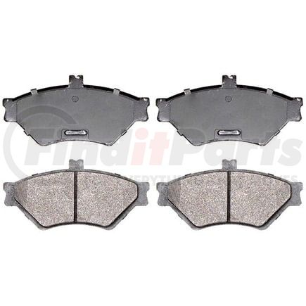 SGD659M by RAYBESTOS - Raybestos Service Grade Metallic Brake Pad Set