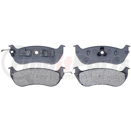 SGD674AM by RAYBESTOS - Raybestos Service Grade Metallic Brake Pad Set