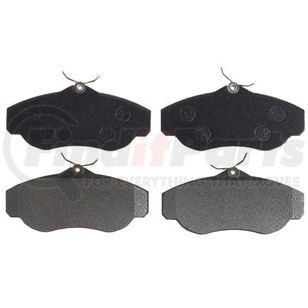 SGD676M by RAYBESTOS - Raybestos Service Grade Metallic Brake Pad Set