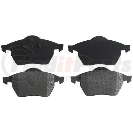 SGD687M by RAYBESTOS - Raybestos Service Grade Metallic Brake Pad Set