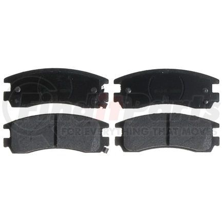 SGD698 by RAYBESTOS - Raybestos Service Grade Organic Brake Pad Set