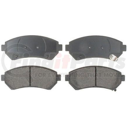 SGD699C by RAYBESTOS - Raybestos Service Grade Ceramic Brake Pad Set