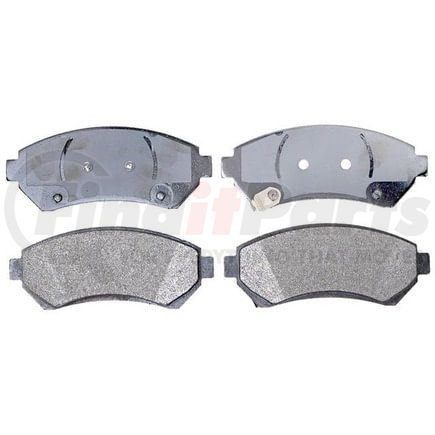 SGD699M by RAYBESTOS - Raybestos Service Grade Metallic Brake Pad Set
