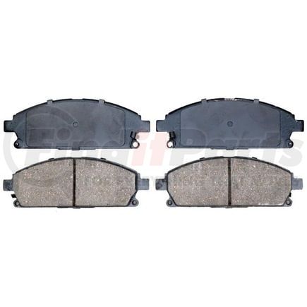 SGD691C by RAYBESTOS - Raybestos Service Grade Ceramic Brake Pad Set