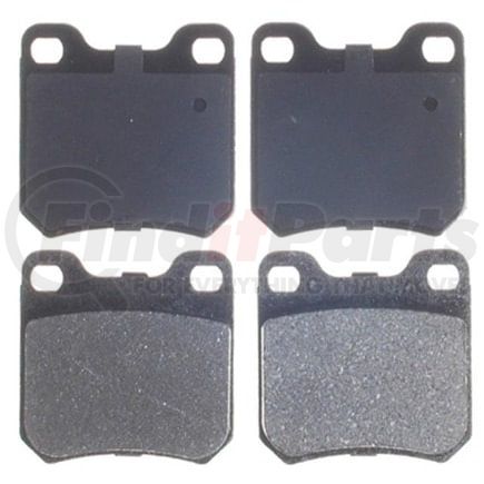 SGD709AM by RAYBESTOS - Raybestos Service Grade Metallic Brake Pad Set