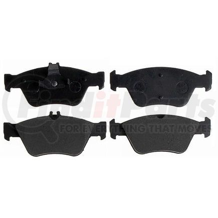 SGD710M by RAYBESTOS - Raybestos Service Grade Metallic Brake Pad Set