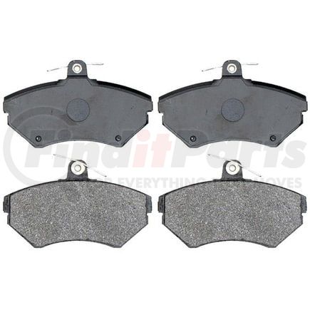 SGD704M by RAYBESTOS - Raybestos Service Grade Metallic Brake Pad Set