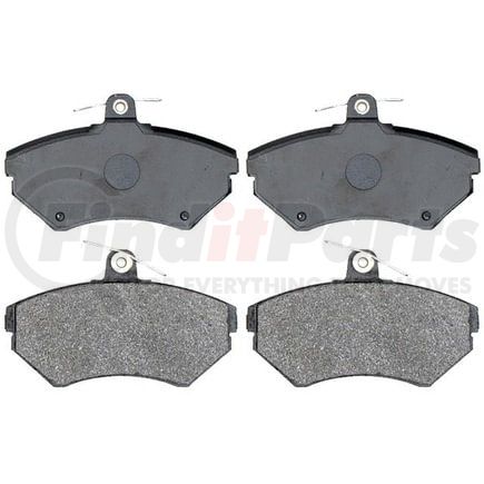 SGD704M by RAYBESTOS - Raybestos Service Grade Metallic Brake Pad Set
