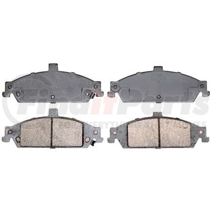 SGD727C by RAYBESTOS - Raybestos Service Grade Ceramic Brake Pad Set