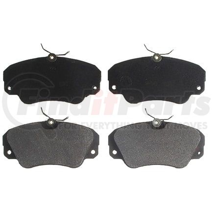 SGD720M by RAYBESTOS - Raybestos Service Grade Metallic Brake Pad Set