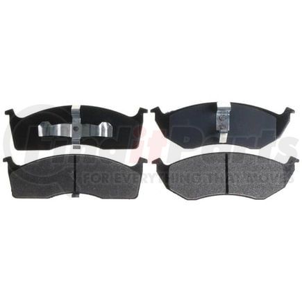 SGD730M by RAYBESTOS - Raybestos Service Grade Metallic Brake Pad Set