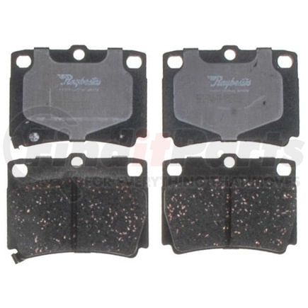 SGD733C by RAYBESTOS - Raybestos Service Grade Ceramic Brake Pad Set