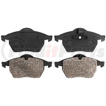 SGD736M by RAYBESTOS - Raybestos Service Grade Metallic Brake Pad Set