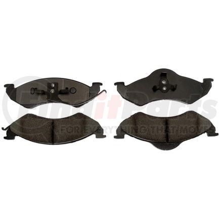 SGD746M by RAYBESTOS - Raybestos Service Grade Metallic Brake Pad Set