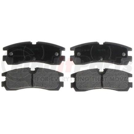 SGD754M by RAYBESTOS - Raybestos Service Grade Metallic Brake Pad Set