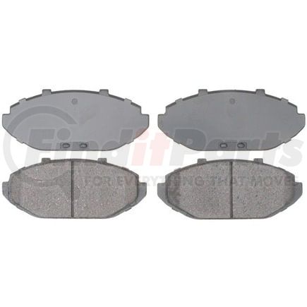 Raybestos SGD748C Disc Brake Pad Set Brake Parts Inc Raybestos Service Grade Ceramic Disc Brake Pad Set