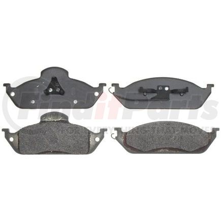 SGD760M by RAYBESTOS - Raybestos Service Grade Metallic Brake Pad Set