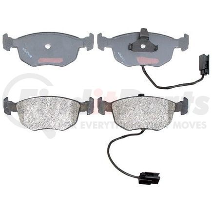 SGD762AM by RAYBESTOS - Raybestos Service Grade Metallic Brake Pad Set