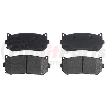 SGD775C by RAYBESTOS - Raybestos Service Grade Ceramic Brake Pad Set