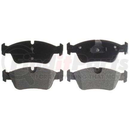 SGD781M by RAYBESTOS - Raybestos Service Grade Metallic Brake Pad Set