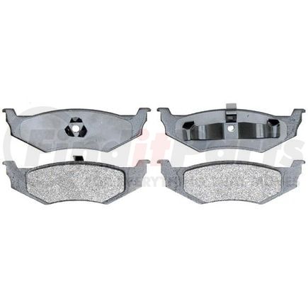 SGD782M by RAYBESTOS - Raybestos Service Grade Metallic Brake Pad Set