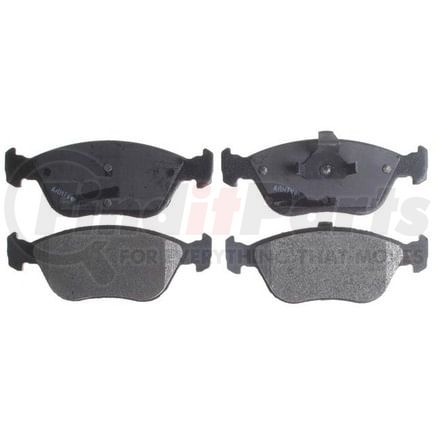 SGD783M by RAYBESTOS - Raybestos Service Grade Metallic Brake Pad Set