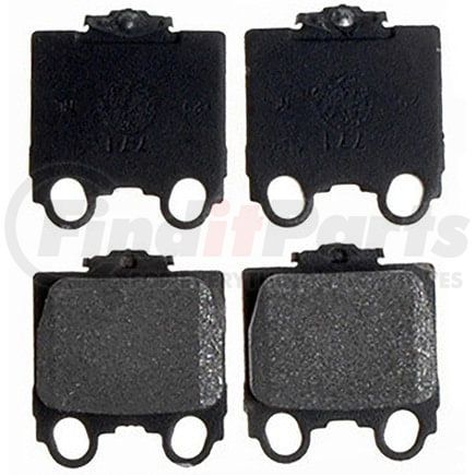 Raybestos SGD771C Disc Brake Pad Set Raybestos Service Grade Ceramic Brake Pad Set